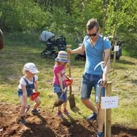 Geburtsbaumpflanzung 4/2018