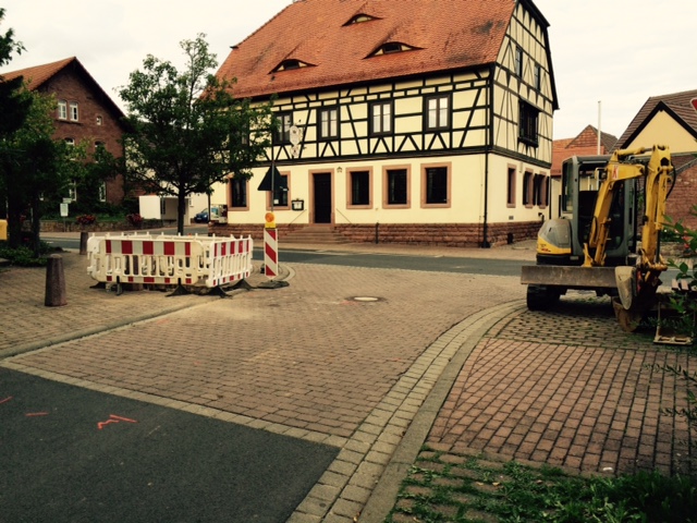 Der Breitbandausbau in Röttbach und Unterwittbach hat begonnen