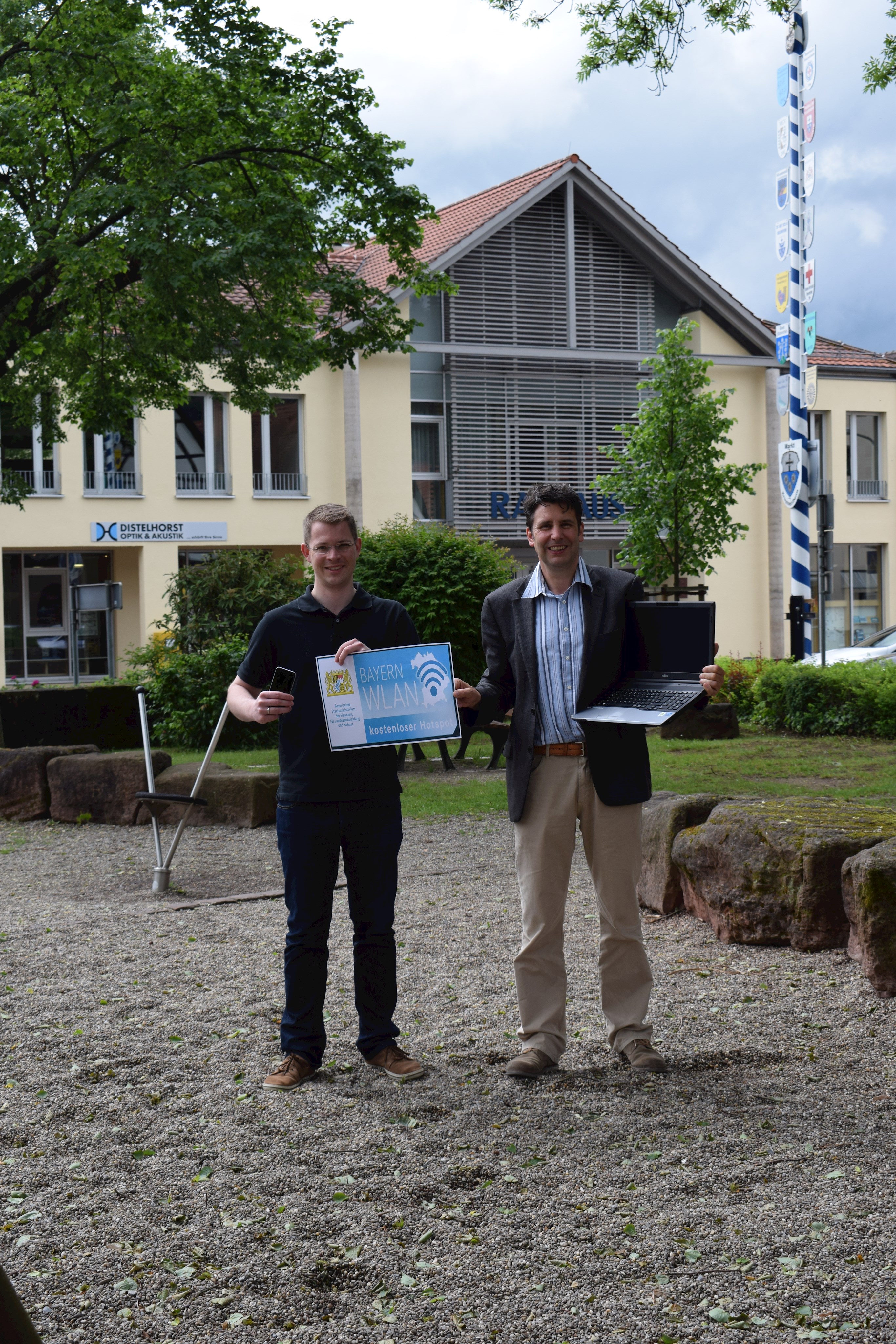 Freies WLAN im Fürstin-Wanda-Park