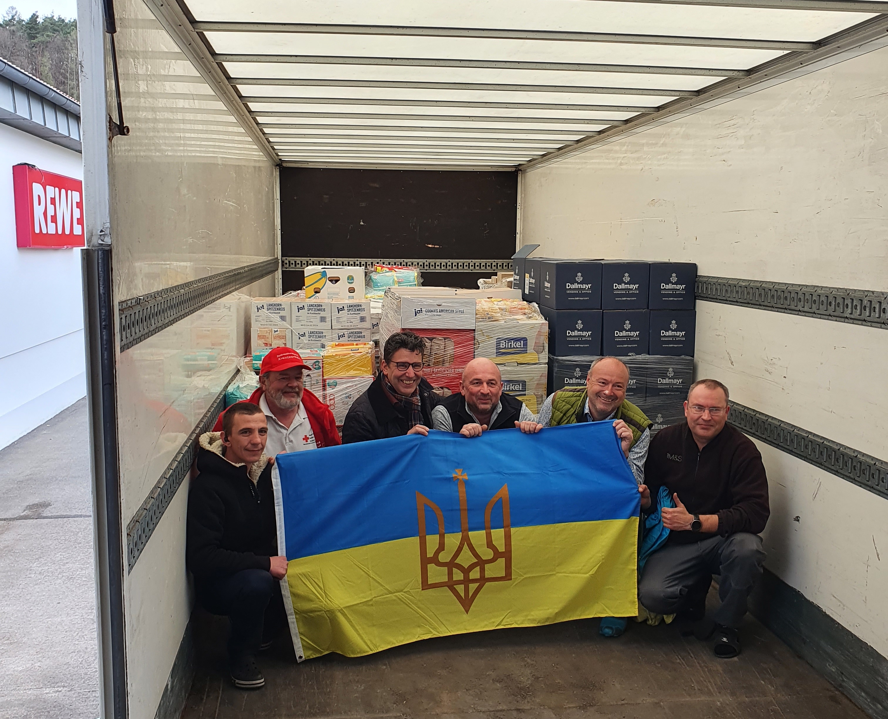 Hilfe von rund 30.000 Euro in Richtung Ukraine